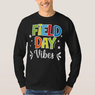 Camiseta Professora do Dia de Campanha Escolar Estou aqui p