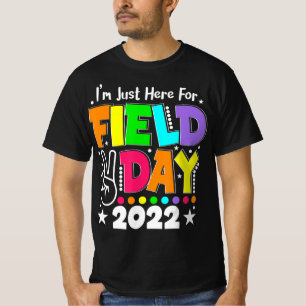 Camiseta Professora do Dia de Campanha Escolar Estou aqui p