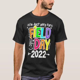 Camiseta Professora do Dia de Campanha Escolar Estou aqui p