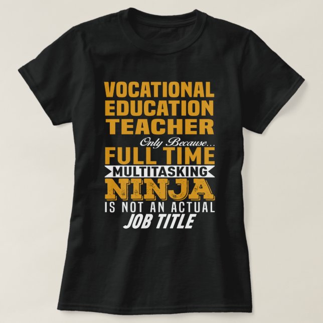 Camiseta Professora do Ensino Profissional (Frente do Design)