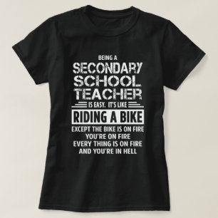 Camiseta Professora do Ensino Secundário