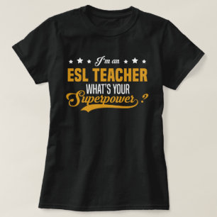 Camiseta Professora do ESL