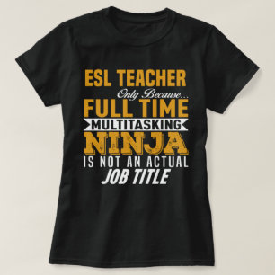 Camiseta Professora do ESL