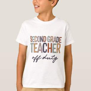 Camiseta Professora Do Grau Em Serviço No Dia Passado Da Es