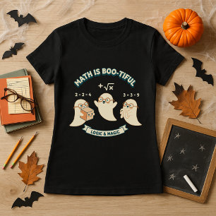 Camiseta Professora Do Halloween Que Deu Matemática É Um Fa