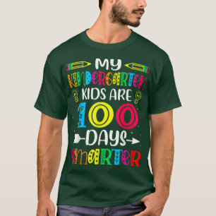 Camiseta Professora do infantário 100 dias mais inteligente