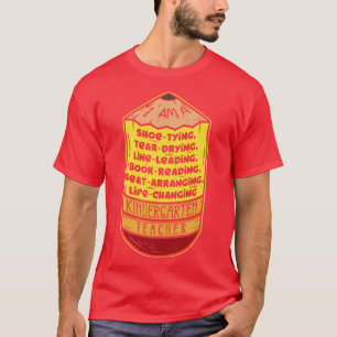 Camiseta Professora do jardim de infância 3