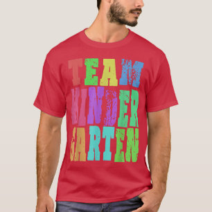 Camiseta Professora Do Jardim De Infância Da Equipe TShirt 
