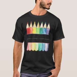 Camiseta Professora Do Jardim De Infância De Volta À Faculd