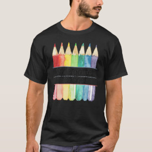 Camiseta Professora Do Jardim De Infância De Volta À Faculd