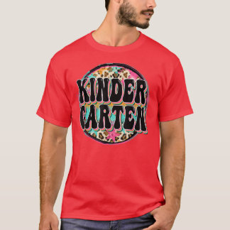 Camiseta Professora Do Jardim De Infância De Volta Ao Gradu