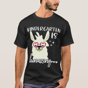 Camiseta professora do jardim de infância Llama maravilhoso
