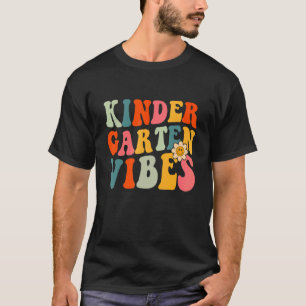 Camiseta Professora do jardim de infância Vibes Kinder Mulh