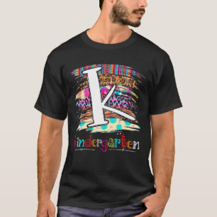 Camiseta Professora Do Jardim Infantil Da Equipe Engraçado