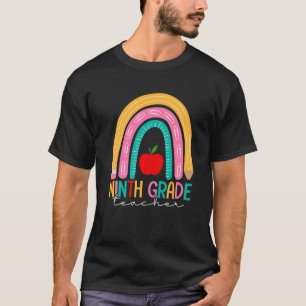 Camiseta Professora Do Nono Grau De Volta Aos Lápis Da Esco