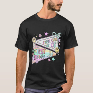 Camiseta professora do primeiro ano estandarte de 1º ano ba