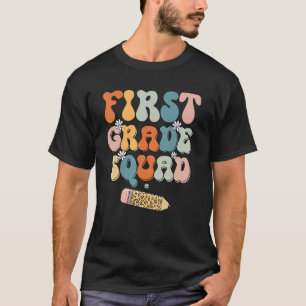Camiseta Professora Do Primeiro Grau De Esquadrão De Volta