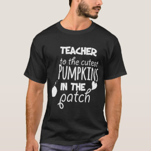 Camiseta Professora Do Pumpkins Mais Corajoso No Patch Hall
