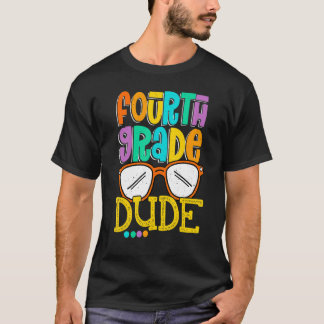 Camiseta Professora Do Quarto Grau Que Volta À Escola