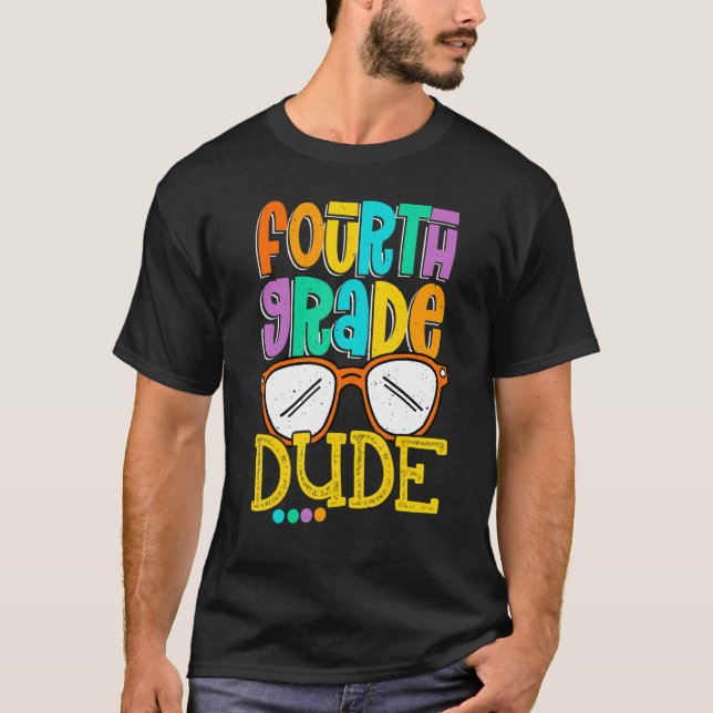 Camiseta Professora Do Quarto Grau Que Volta À Escola (Frente)