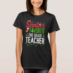 Camiseta Professora do segundo Santas Favorita no segundo N