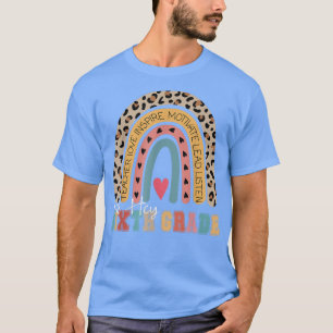 Camiseta Professora Do Sexto 6 De Volta À Chuva Escolar