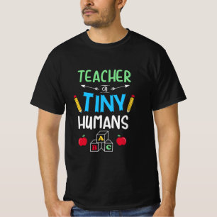 Camiseta Professora Dotada Professora Minúscula Humana