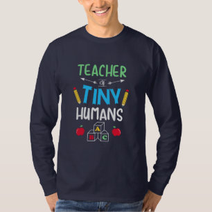 Camiseta Professora Dotada Professora Minúscula Humana