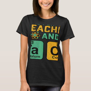 Camiseta Professora É Professor Tacos Química Science