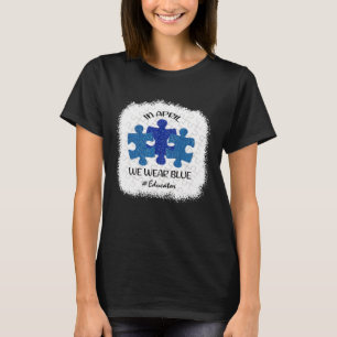 Camiseta Professora Educadora Sensibiliza Em Abril Nós Está