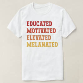 Camiseta Professora Elevada E Elevada Melanata Educada Lega