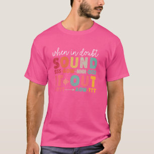 Camiseta Professora em Phonesia de Sensibilização Telefônic