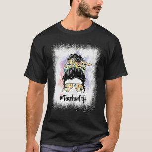 Camiseta Professora Enlouquecida Vida Mensageira Melhor Pro