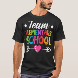 Camiseta Professora Ensino Secundário Da Equipe De Volta Pa