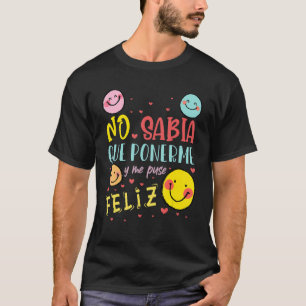 Camiseta Professora espanhola Maestra Latina Bilingua