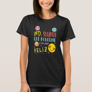 Camiseta Professora espanhola Maestra Latina Bilingua