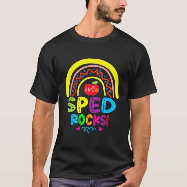 Camiseta Professora Especial De Educação Da Equipe De Mulhe (Frente)