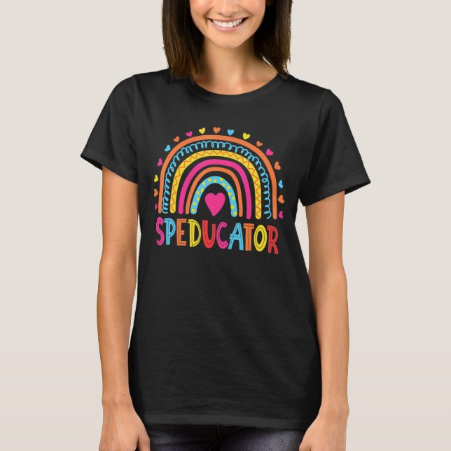 Camiseta Professora Especial De Educação Do Speduator Sped  (Frente)