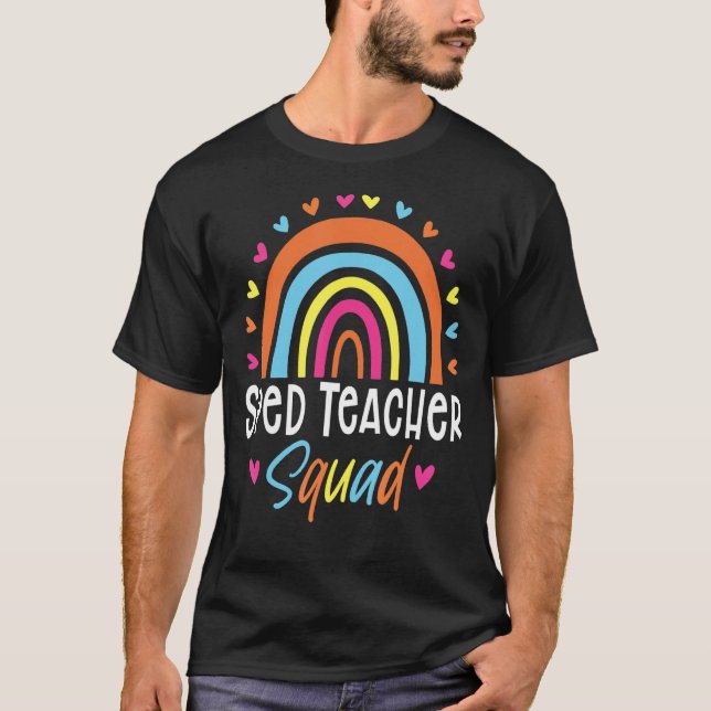 Camiseta Professora Especial De Educação Sped Ed Boho Boho  (Frente)