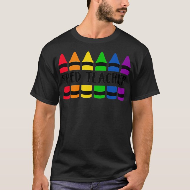 Camiseta Professora Especial de Educação SPED Professora _1 (Frente)