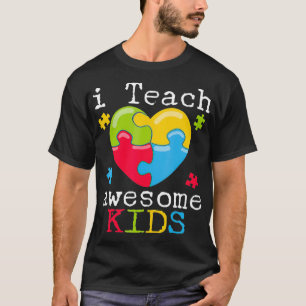 Camiseta Professora Especial do Ensino SPED Apoio Autismo T