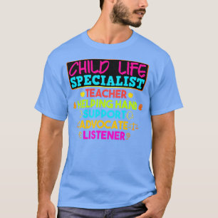Camiseta Professora Especialista em Vida Infantil Ajudando