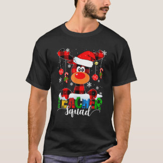 Camiseta Professora Esquadrão Reindeer Engraçado Professor
