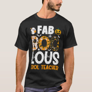 Camiseta Professora Faboolosa do ESL, professor Spooker, pr