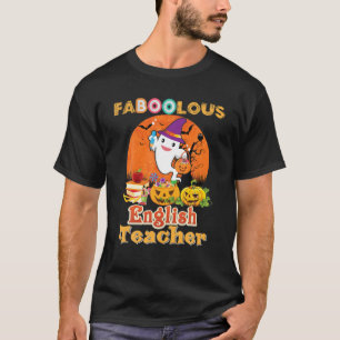 Camiseta Professora Fabulosa de Grau Inglês Fabuloso Boo G