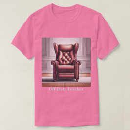 Camiseta Professora Hibiscus Recliner T-Shirt