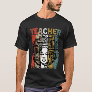 Camiseta Professora História Negra Mês Melanina Mulheres Af