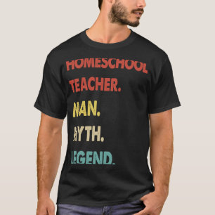 Camiseta Professora Homeschosa Mito Legenda 1