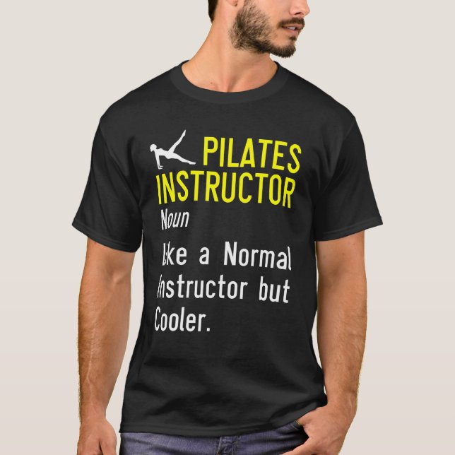 Camiseta Professora instrutora pilates 39 (Frente)