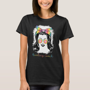 Camiseta Professora Lendo Roupa do Treinador em Leitura par